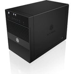 IcyBox IB-3740-C31 USB-C 3.1 vanjsko kućište za 4 3,5" i 2,5" HDD ili SSD diskove