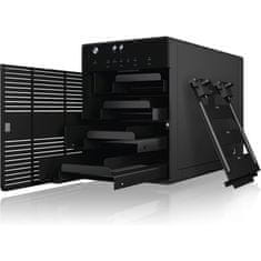 IcyBox IB-3740-C31 USB-C 3.1 vanjsko kućište za 4 3,5" i 2,5" HDD ili SSD diskove