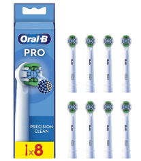 Oral-B | Precision Clean set četkica | EB20RX-8 | Glave | Za odrasle | Broj uključenih glava četkice 8 | Bijela