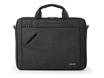 Port Designs S13 Sydney ECO torba odgovara veličinama do 13/14" s gornjim punjenjem crna naramenica