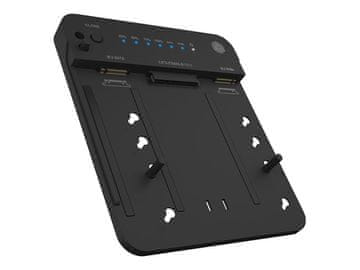 RaidSonic Icy Box IB-2915MSCL-C31 priključna stanica i stanica za kloniranje za M.2 NVMe i M.2 SATA SSD i 2.5”/3.5” SATA SSD/HDD