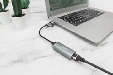 Digitus DN-3028 | USB 3.0/USB C 3.1 na 2.5G Ethernet adapter