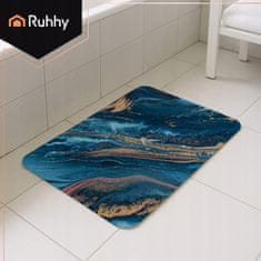 Ruhhy Brzosušeći perivi tepih za kupaonicu 80x50cm XXL plave boje
