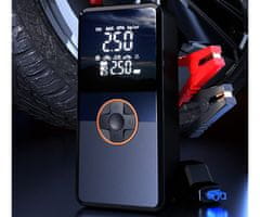 Platinet PMPBTP Mini 4u1 powerbank punjiva baterija, starter baterija, kompresor, crna