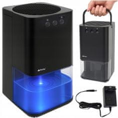 Ruhhy LED RGB 36W odvlaživač zraka i upijač vlage 1400ml crni