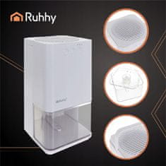 Ruhhy LED RGB 36W odvlaživač zraka i upijač vlage 1400ml bijela