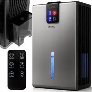 Ruhhy LED RGB 90W odvlaživač zraka i upijač vlage LCD 2200ml srebrni