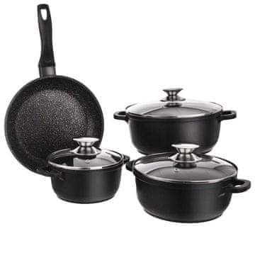 Orion GRANDE set granitnih posuda, 7 dijelova.