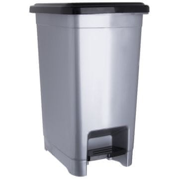 Orion Uski kanta za smeće s pedalicom, uska, 25 l