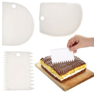 La Cucina Špatula za slastice 12 cm, 3 komada