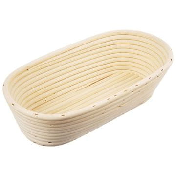 Orion Košara za dizanje krušnog tijesta, ratan, 1,5 kg / 32x15x9 cm