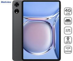 Blackview Mega 3 tablet, 30,7 cm (12,1), 4G LTE, 12 GB + 256 GB, Android, svemirsko siva