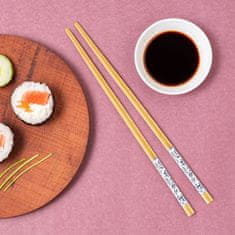 Excellent Houseware Bambusovi štapići za sushi 24 cm 8 kom.