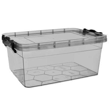 Orion Posuda za hranu s poklopcem, SIVA, 5 l