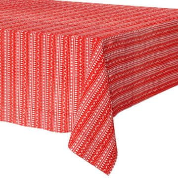 Excellent Houseware Crveni stolnjak otporan na mrlje 180x130 cm