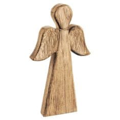Artemis Drvena figurica anđela Anđeo Dekorativna Ornamentalna Stojeća Figura 24 cm