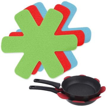Excellent Houseware Zaštitni odstojnici za tave 18 cm 5 kom.