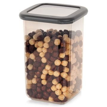 Excellent Houseware Posuda za rastresite proizvode s poklopcem 1,2 l