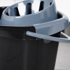 Artemis Univerzalna plastična kanta za mop s cjediljkom za krpu i trake 14L