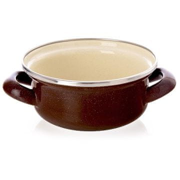 Orion Emajlirani lonac BROWN 14 cm, 600 ml