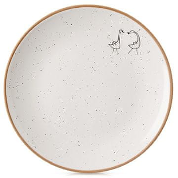 Orion Bež keramički tanjur za desert 20 cm