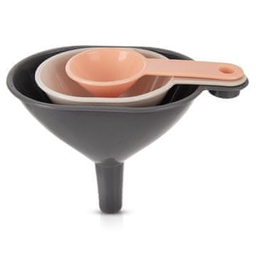 Orion Kuhinjski lijevak 8,5x4 / 10x5,5 / 11,5x7 cm 3 kom.