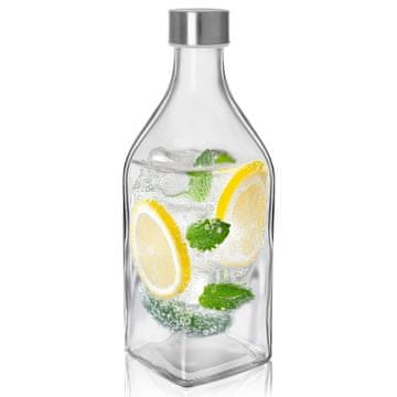 Artemis Butelka Szklana Zakręcana na Wino Nalewkę Likier Syrop Sok Lemoniadę 1,1L