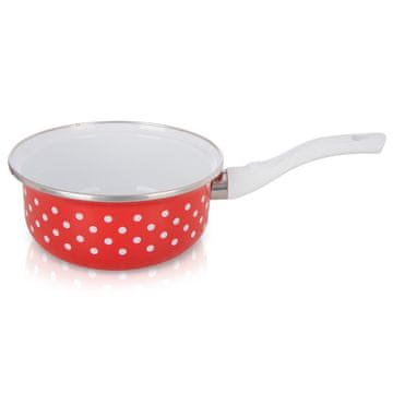 Artemis Emajlirani lonac Tradicionalni plinski indukcijski lonac za kuhanje 16 cm 950 ml