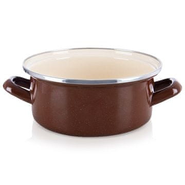 Artemis Tradicionalni emajlirani lonac za kuhanje za plin i indukciju 18 cm 1,6 L
