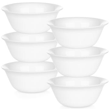 Vilde Bijele staklene zdjelice 300 ml 6 kom.