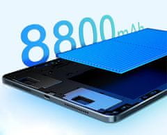 Blackview Mega 3 tablet, 30,7 cm (12,1&quot;), 4G LTE, 12 GB + 256 GB, Android, plava (Skyline Blue)