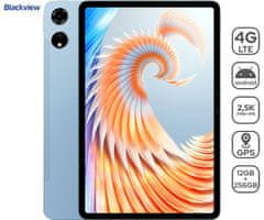 Blackview Mega 3 tablet, 30,7 cm (12,1&quot;), 4G LTE, 12 GB + 256 GB, Android, plava (Skyline Blue)