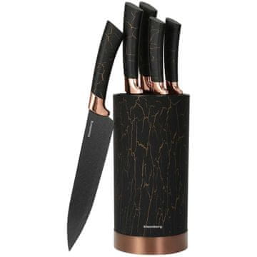 KLAUSBERG SET OD 5 KUHINJSKIH NOŽEVA U STALKU KB-7799