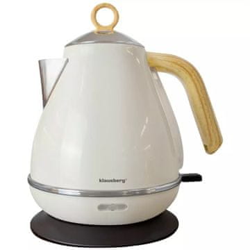 KLAUSBERG ELEKTRIČNO KUHALO ZA VODU 1,7 L KB-7708 KREMASTI