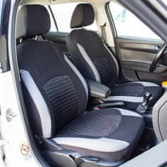 Cappa Presvlake za auto Perfetto HL Peugeot 206 crne / sive