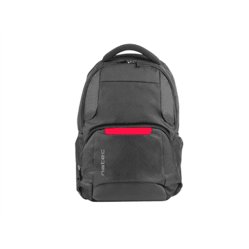 Natec | Ruksak za laptop Eland | NTO-1386 | Ruksak | Crni | 15,6" | Remen za rame