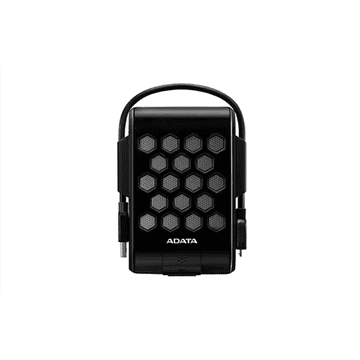 AData | Prijenosni tvrdi disk | HD720 - KUTIJA U BOJI + VJEŠALICA CRNI | 2000 GB | 2,5" | USB 3.1 | Crni | Vodootporan/Otporan na prašinu/Otporan na udarce