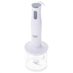 Adler | AD 4620 | 800 W | Set ručnih miksera | Ručni mikser | Broj brzina 2 | Sjeckalica | Bijela