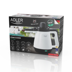 Adler | AD 7038 | Čistač na paru | Snaga 1200 W | Tlak pare 3,5 bara | Kapacitet spremnika za vodu 0,45 L | Bijela/Crna