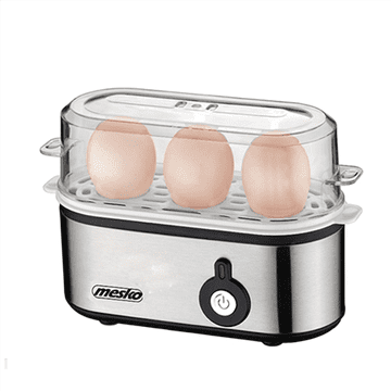 Mesko | Kuhalo za jaja | MS 4485 | Nehrđajući čelik | 210 W | Funkcije Za 3 jaja
