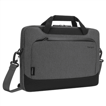Targus | Odgovara za veličinu do 15,6" | Slimcase s EcoSmart tehnologijom | Cympress | Siva | Remen za rame