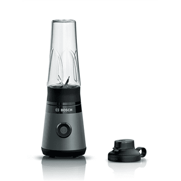Bosch | VitaPower ToGo aparat za smoothie | MMB2111S | Stolni | 450 W | Materijal posude: Tritan | Kapacitet posude: 0,6 L | Drobljenje leda | Srebrno srebrno