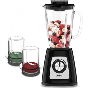 Tefal | Blender | BL438831 BlendForce | Stolni | 800 W | Materijal posude: Staklo | Kapacitet posude: 1,25 L | Drobljenje leda | Crni