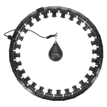 HMS HHW12 PLUS SIZE HULA HOOP CRNI S UTEGOM