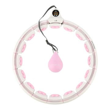 HMS HHW06 HULA HOOP ROZIČAST S UTEGOM + BROJALOM