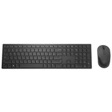 Dell Pro KM5221W bežična tipkovnica i miš | Set EN/LT | Crna