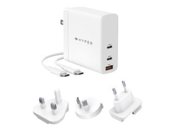 HyperJuice GaN 140W USB-C punjač | Bijeli
