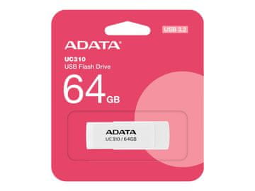 ADATA UC310 64GB 3.2 Gen1 USB Flash Drive bijeli