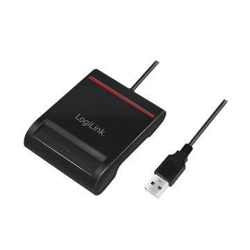 Čitač pametnih čip kartica Smart ID LogiLink USB 2.0 Podržava eID, ePUAP, e-deklaracije Windows i Mac OS Plug & Play