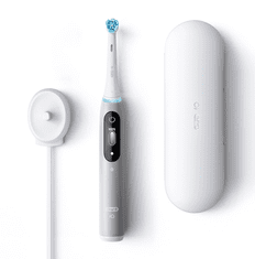 Oral-B | Četkica za zube | iO Serija 6 | Punjiva | Za odrasle | Broj uključenih glava četkice 1 | Broj načina pranja zubi 5 | Siva opal
